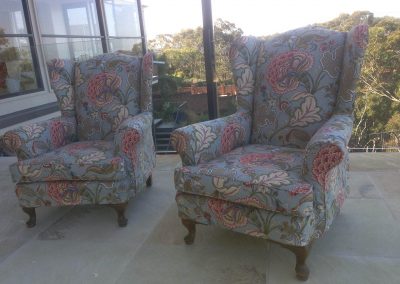 Matching chair covers